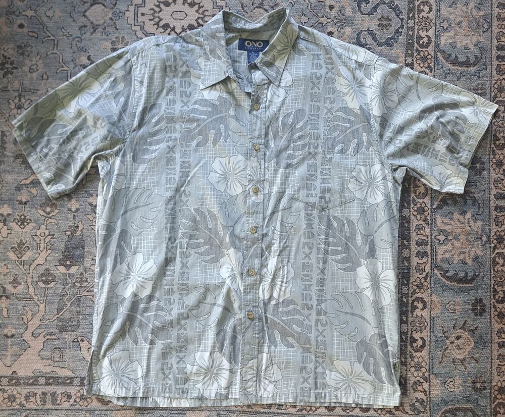 Ono & Company Vintage Hawaiian Shirt Size XL Extra Large